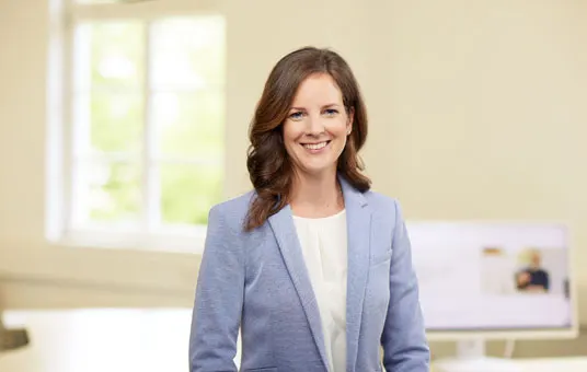 Mitarbeiterin Astrid Hoyer